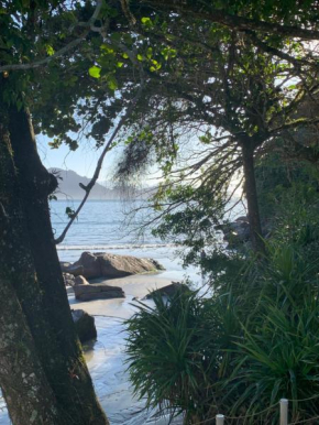 Pé na areia